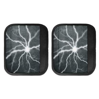 White Lightning Print Handle Covers