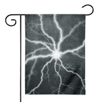 White Lightning Print House Flag