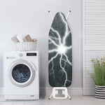 White Lightning Print Ironing Board Cover