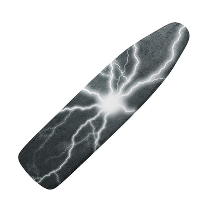 White Lightning Print Ironing Board Cover