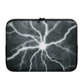 White Lightning Print Laptop Sleeve