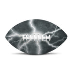 White Lightning Print Rugby Ball