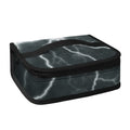 White Lightning Print Small Lunch Bag