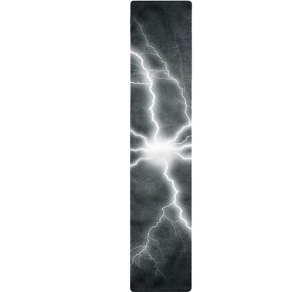 White Lightning Print Table Runner