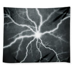White Lightning Print Tapestry