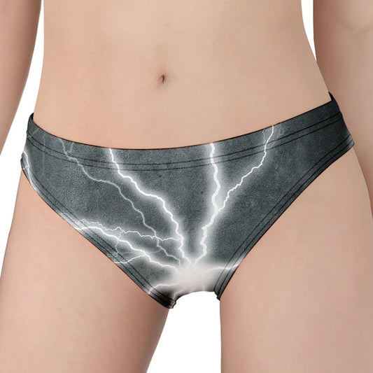 White Lightning Print Women's Panties