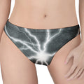 White Lightning Print Women's Thong