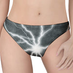White Lightning Print Women's Thong