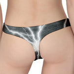 White Lightning Print Women's Thong