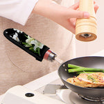 White Lily Print Skillet Handle Cover