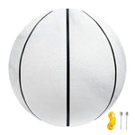 White Marble Print Basketball