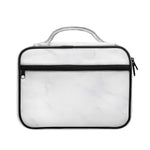 White Marble Print Briefcase Bible Bag