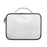 White Marble Print Briefcase Bible Bag