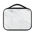 White Marble Print Classic Bible Case