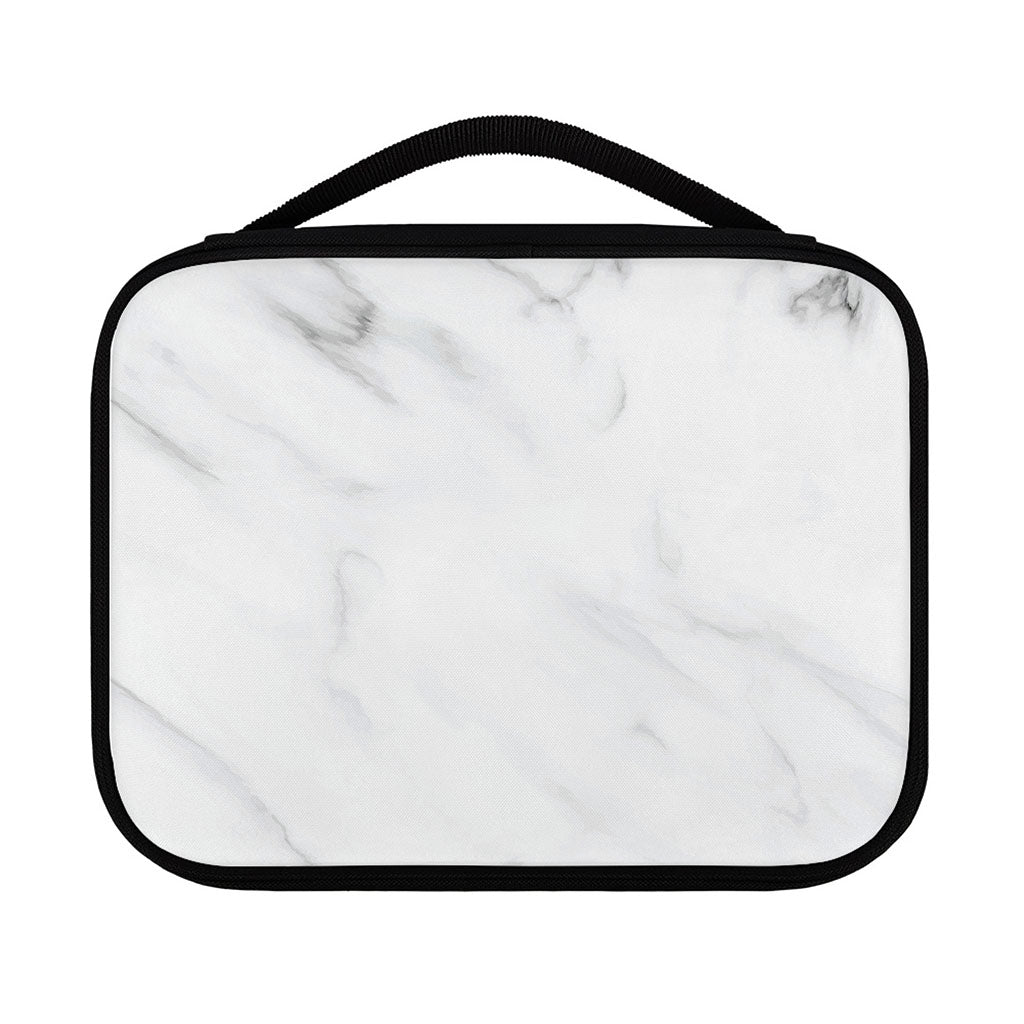White Marble Print Classic Bible Case