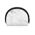 White Marble Print Coin Purse