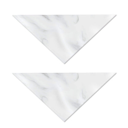 White Marble Print Dog Bandana
