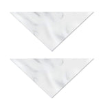 White Marble Print Dog Bandana