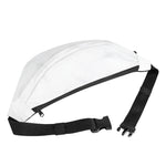 White Marble Print Fanny Pack