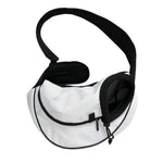 White Marble Print Pet Sling Carrier