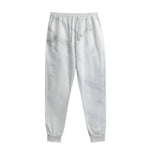 White Marble Print Sweatpants