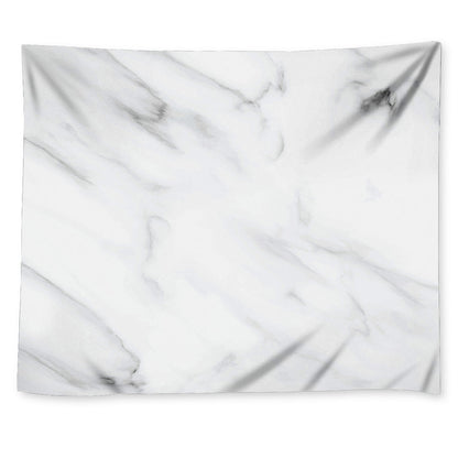 White Marble Print Tapestry