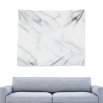 White Marble Print Tapestry