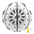 White Paisley Bandana Print Basketball