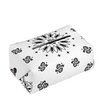 White Paisley Bandana Print Rectangle Tissue Box Cover