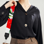 White Palm Leaf Watermelon Pattern Print Bag Strap