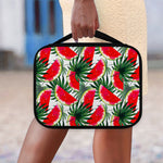 White Palm Leaf Watermelon Pattern Print Classic Bible Case