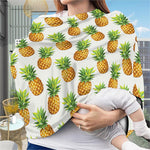 White Pineapple Pattern Print Baby Seat Cover