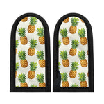 White Pineapple Pattern Print Skillet Handle Cover