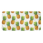 White Pineapple Pattern Print Towel