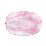White Pink Marble Print Car Side Mirror Covers