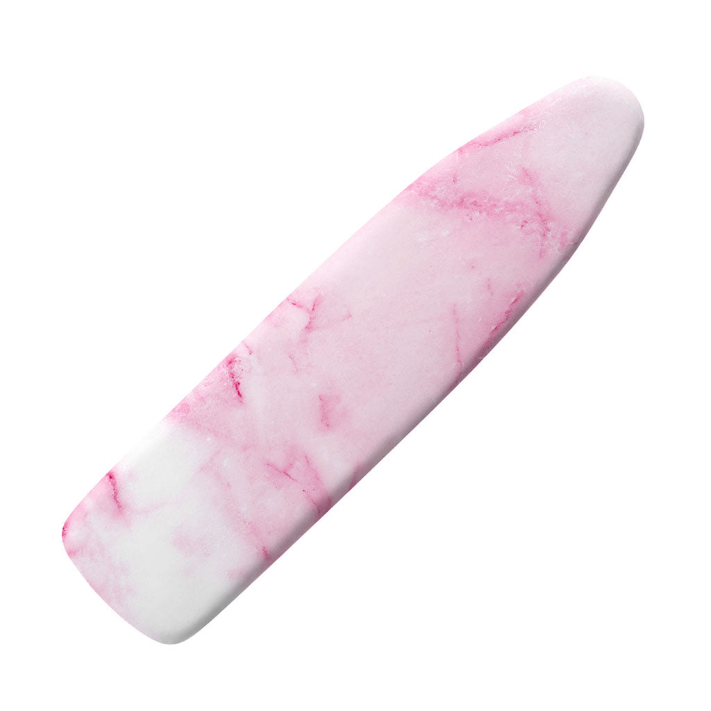 White Pink Marble Print Ironing Board Cover