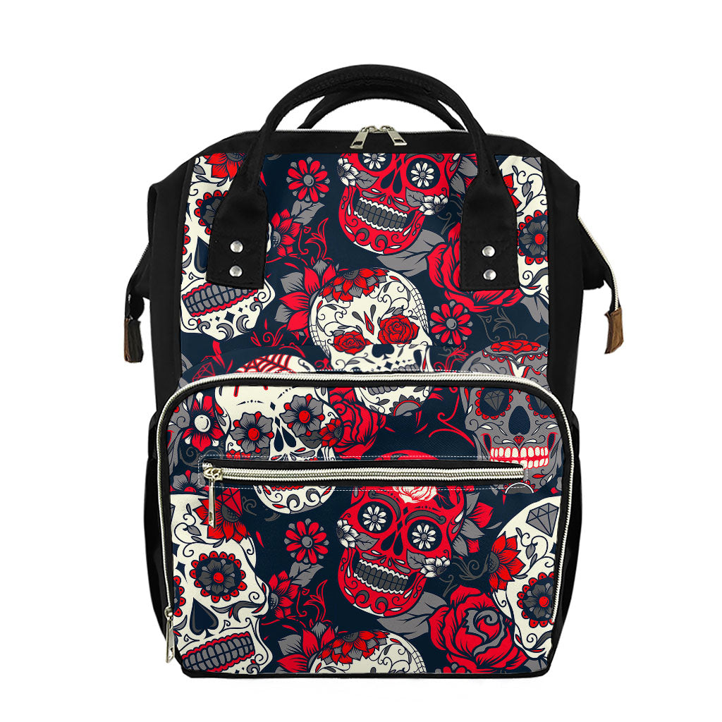 Sugar skull best sale diaper bag