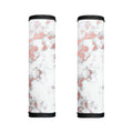 White Rose Gold Marble Print Handle Covers