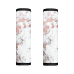 White Rose Gold Marble Print Handle Covers