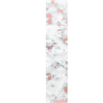 White Rose Gold Marble Print Table Runner
