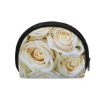 White Rose Print Coin Purse