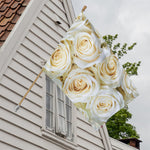 White Rose Print House Flag
