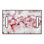 White Ruby Marble Print Golf Cart Seat Cover