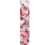 White Ruby Marble Print Table Runner