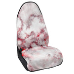White Ruby Marble Print Waterproof Car Seat Cover