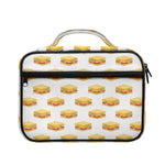 White Sandwiches Pattern Print Briefcase Bible Bag