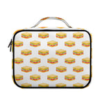 White Sandwiches Pattern Print Briefcase Bible Bag