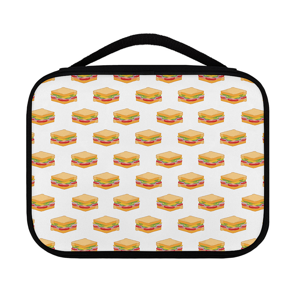 White Sandwiches Pattern Print Classic Bible Case