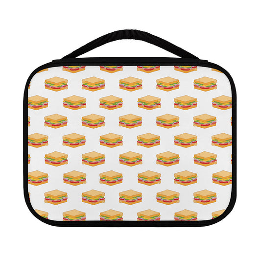 White Sandwiches Pattern Print Classic Bible Case
