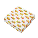 White Sandwiches Pattern Print Outdoor Seat Cushion Cover